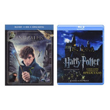 Animales Fantasticos Y Harry Potter 9 Peliculas Blu-ray