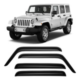 Protectores De Lluvia Para Jeep Wrangler Jk Unlimited De 4 P