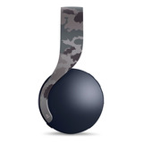 Headset Inalámbrico Pulse 3d Gray Camo Para Playstation 5