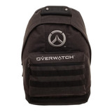 Mochila Bioworld Overwatch Color Negro Diseño De La Tela Liso