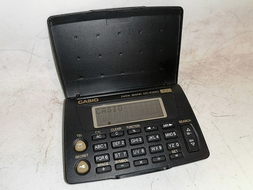 Agenda Electrónica Y Calculadora Casio Dc-e250 Vintage 