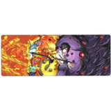 Mouse Pad Gamer Naruto Y Sasuke Artistico Anime 40x90cm