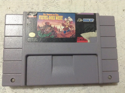 Snes Fievel Goes To Hollywood (no Mario,zelda,castlevania)