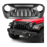 Parrilla Angry Enojado Barra Led Jeep Jl 2018-2024 Gladiator