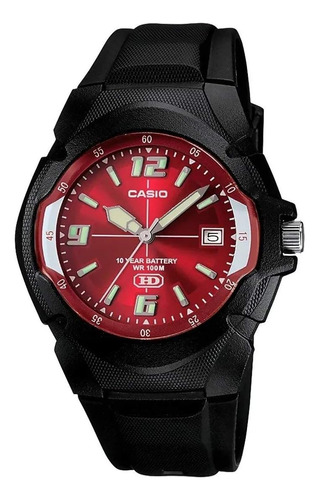 Casio Reloj Deportivo Negro Mw600f-4av Para Hombre