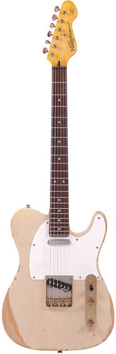 Guitarra Eléctrica Vintage Telecaster V62 Relic Ash Blonde