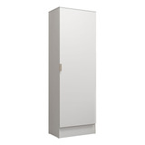 Armario Multiusos 60 Cm 1 Puerta Madesa - Blanco