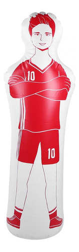 40x160cm Inflable Deporte Entrenamiento Maniquí De Fútbol Bo