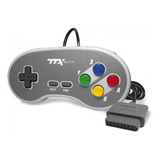 Control Alambrico Para Snes Edicion Super Famicom Ttx Tech