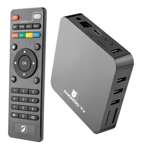 Smart Tv Box Inteligente And-6000 Mitzu End Color Negro