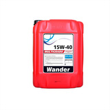 Aceite Lubricante Mineral 15w40 Wander Balde X 20 Lts