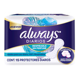 Always Protectores Diarios Respirables (15 Unidades)