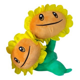 Peluche Girasol Doble Plantas Vs Zombie