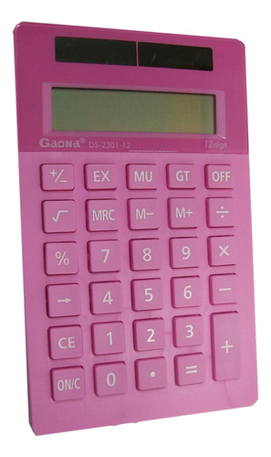 Calculadora Gaona Ds-2301c-12 12 Dígitos 