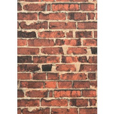 Tecido Jacquard Parede Wall 8m X 1,4m Tijolo Pedra Madeira