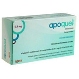 Apoquel Dermatológico Anti Coceira Cães 5,4 Mg - 20 Comp.