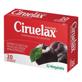 Ciruelax Regular Minitabs Ciruela Fibra Origen Natural 20u