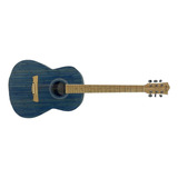 Violao Memphis Elet. Aco Classico Eq All Solid Bambu Natural Cor Azul Orientação Da Mão Destro