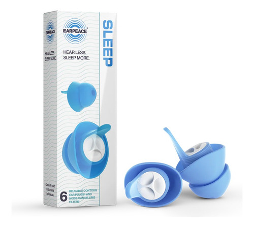 Tapones Para Dormir Oidos Earpeace Sleep Protector Auditivo