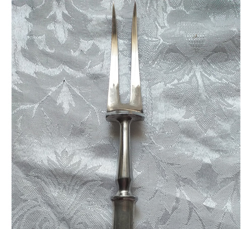 Tenedor Trinchar Elkington Stainless England Antiguo Oferta