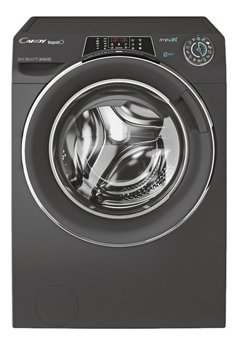 Lavarropas Automatico Candy Rapido 9 Kg Ro1696dwhc7r Gris