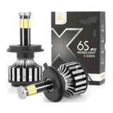 Luces Turbo Led H4 Auto K9 4 Caras 360° 28.000lm  Canbus