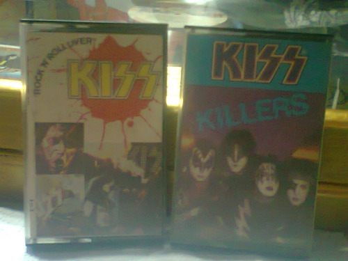 Kiss Cassete Lote Killers + Rock N Roll Over Arg Raros Kxz