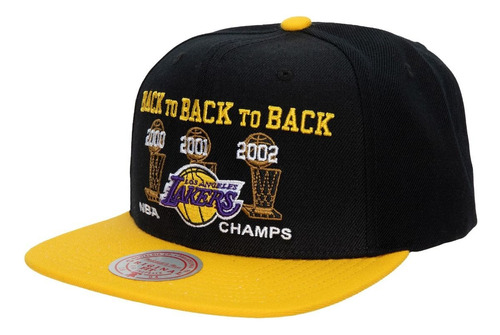 Gorra Mitchell And Ness 00-03 Champ Los Angeles Lakers