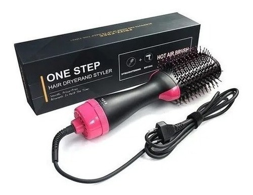 Secador Cepillo One Step Alisador 3 Niveles Aire Nuevo-garan 110v/220v