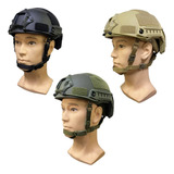 Casco Tactico Militar Airsoft Ajustable Paintball Unisex