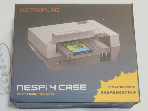 Retroflag Case Nespi 4 Com Case De Ssd Para Raspberry Pi 4