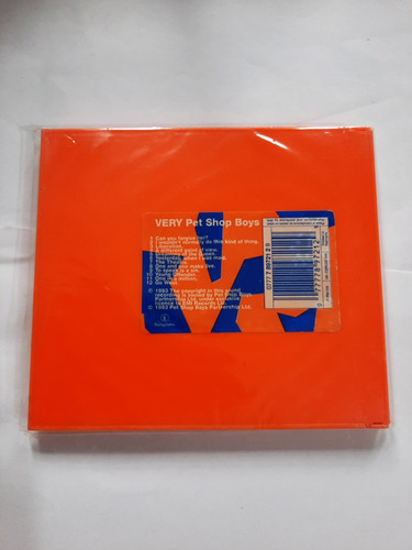 Pet Shop Boys Cd Very Germany