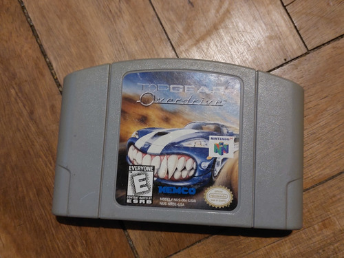 N64 Juego Top Gear Overdrive Original Nintendo Americano N64