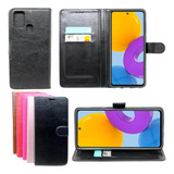 Capa Capinha Carteira Para Galaxy M21s Flip Case