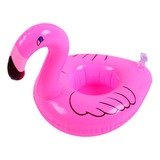 Portavaso Inflable Flotador Soporte Bebidas Alberca Flamingo