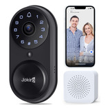 Cerradura Inteligente De Puerta Con Cmara, Jokiro Jr01 Wifi