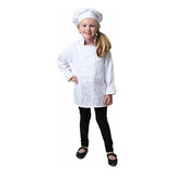 Disfraz Chef Niños - Chaqueta & Gorro O Pantalones (elegir Estilo Y T