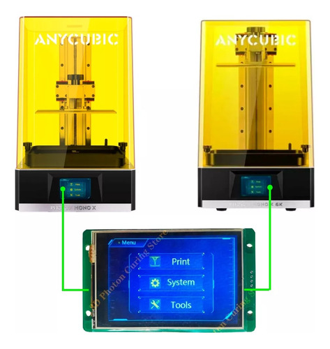 Anycubic Pantalla Táctil Photon Mono X 4k Y 6k  Tft 3,5 