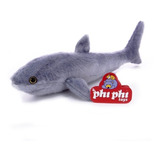 Peluche Animales Tiburon Real 40 Cm. Phi Phi Toys