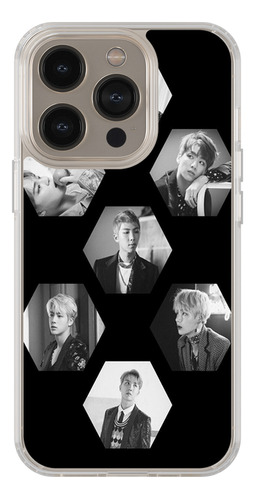 Funda Transparente Para iPhone Banba Bts#