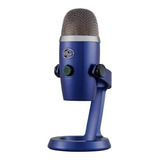 Micrófono Blue Yeti Nano Condensador Omnidireccional Color Vivid Blue