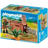 Todobloques Playmobil 4833 Cazador Furtivo Con Jabalí