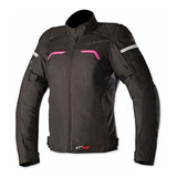 Motociclismo, Chaqueta Alpinestars Mujer *******-s (negro-ro