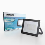 Reflector Led 50w Pack X6 Blanco Hi Power Ip65