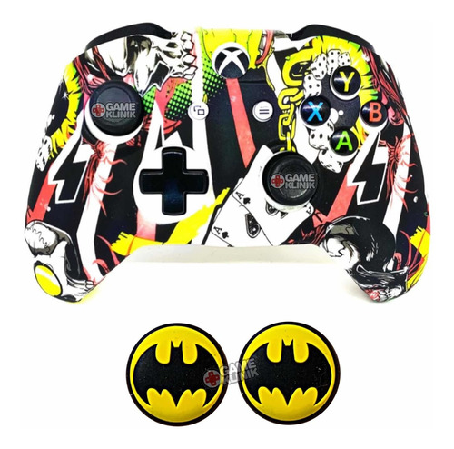 Funda Compatible Con Control Xbox One Batman + Gomas 0