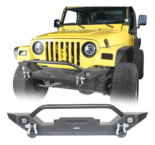 Parachoque Delantero Jeep Wrangler Tj 97 - 06 Foto 3