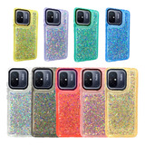 Capa Capinha Case Glitter Compatível P/xiaomi Redmi 12c