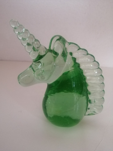 Pisa Papeles Cristal Murano Museo Antiguo Vintage Unicornio 