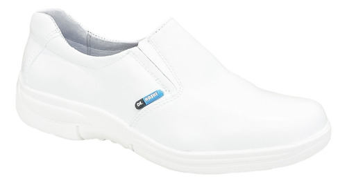 Zapatos Blancos De Enfermera Anti Fatiga Piel 4044 Dr. Hosue