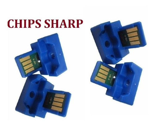 Kit 4 Chips Para Copiadoras Sharp Mx4110 4111 5110 5111
